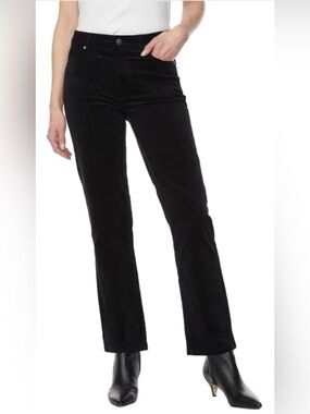 Buffalo David Bitton Stretch Straight Leg Corduroy Pants Black Women’s 6/28 NWT